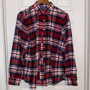 Lands’ End Women’s Flannel Shirt